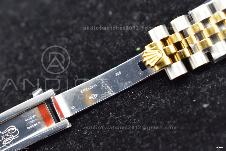 Fluted Syle Green Bezel and President DateJust Dial WF Markers 31 316L Steel Ladies Bracelet 278289 on 0118